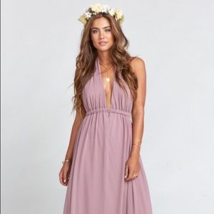 Show Me Your Mumu Luna Halter in Antique Rose